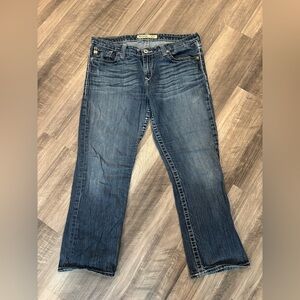 Preloved Big Star Maddie Cropped Jeans Size 34